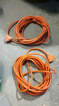 Woods Industrial 15Amp 25 foot extension cords - 2 available