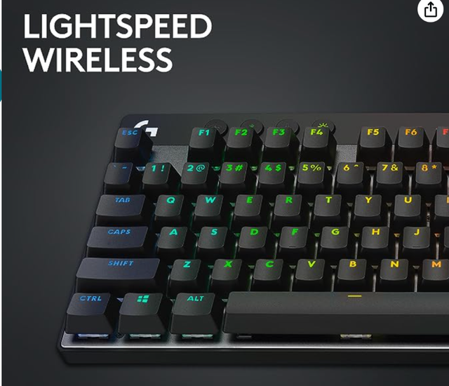 Logitech G PRO X TKL Lightspeed Wireless Gaming Keyboard, Ultra in Mice, Keyboards & Webcams in Mississauga / Peel Region - Image 3