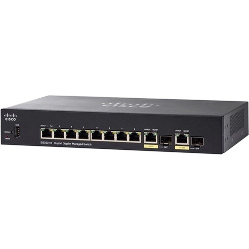 Cisco SG350-10-K9 10-Port Gigabit Managed Switch dans Réseaux  à Shawinigan - Image 2