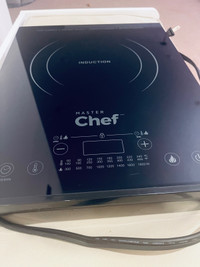 Master Chef Portable Electric Induction Single Burner Hot Plate