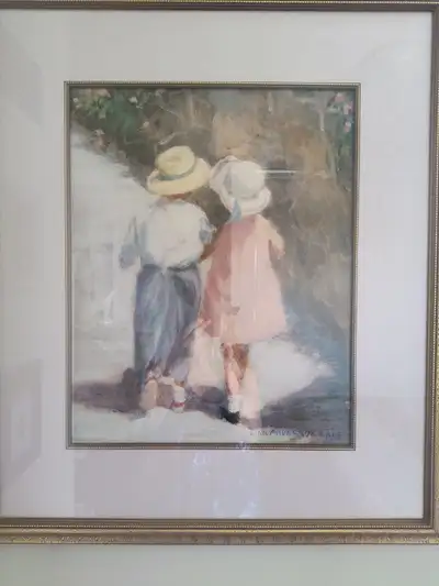 Large Signed Ivan Andersen Print, View more
