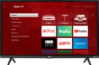 LED TV 75"-smart-4k-ultra hd- inbox-TCL-warranty-$699.no tax