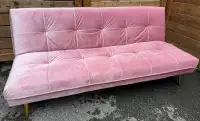 Pink futon 