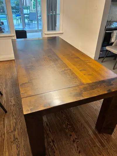 Solid Wood Decorium Dining Table –  Espresso Finish, View more