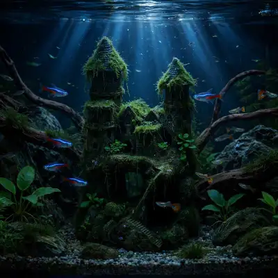 Aquarium castle decor , View more