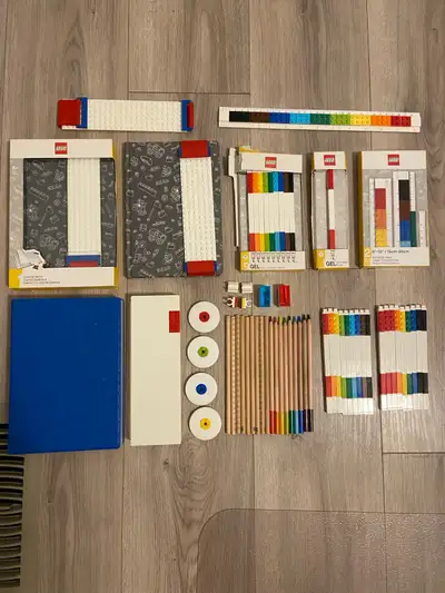 Genuine Lego Pencil Box, Pencil Box, Sharpener, Eraser, Ruler, a, View more