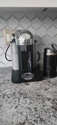 Nespresso Virtuo with milk frother