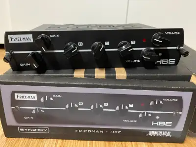Synergy Freidman HBE PreAmp Module Randall Egnater MTS, View more