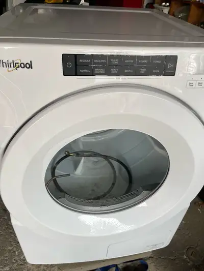 Whirlpool ventless dryer 27”, View more