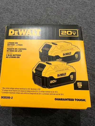 Dewalt battery kit , View more