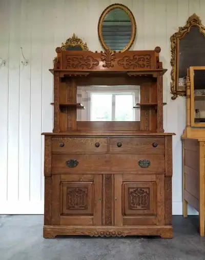 Antique Hutch - Delivery Available, View more