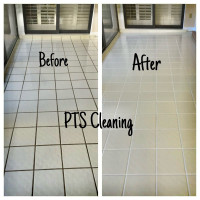 Tiles grout cleaning and polishing 