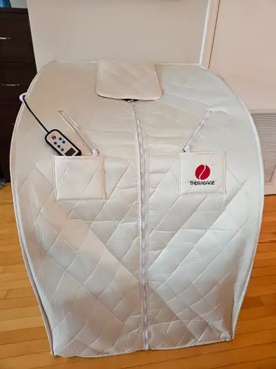 Therasage Thera360 PLUS Personal Sauna (White) for sale for $555 CAD in great condition (Retail $142...