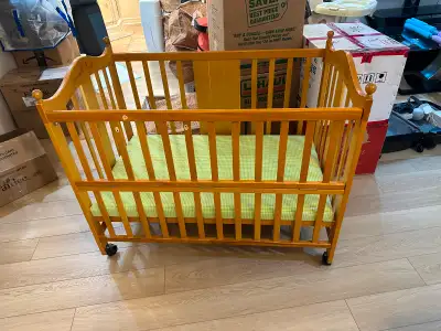 Free Wooden Baby crib, View more