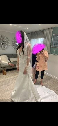 Brand new bridal veil