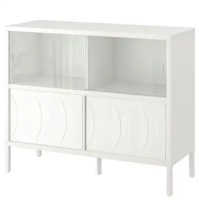 Ikea KALKNÄS cabinet with sliding doors, View more