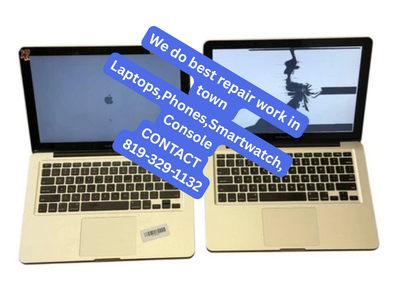 We repair phones laptops gaming console smartwatches in ottawa, View more