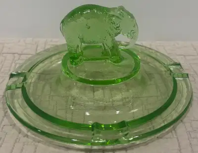 Depression Glass Ashtray, View more