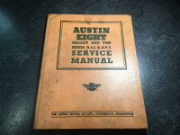 1939-1948 Austin Eight Saloon & Van Series ASI & AVL Service Man
