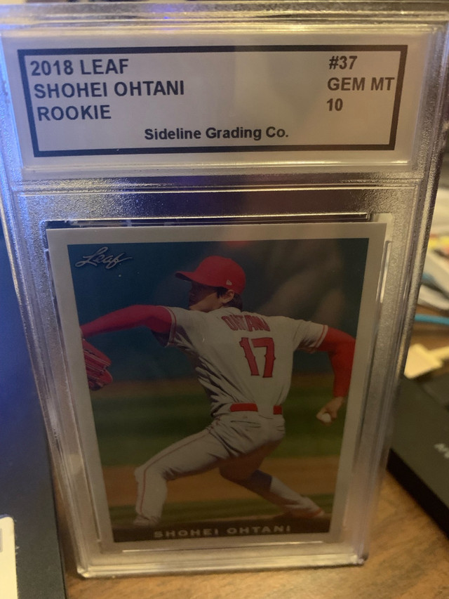 Graded Shohei Ohtani rookie card  in Arts & Collectibles in Victoria