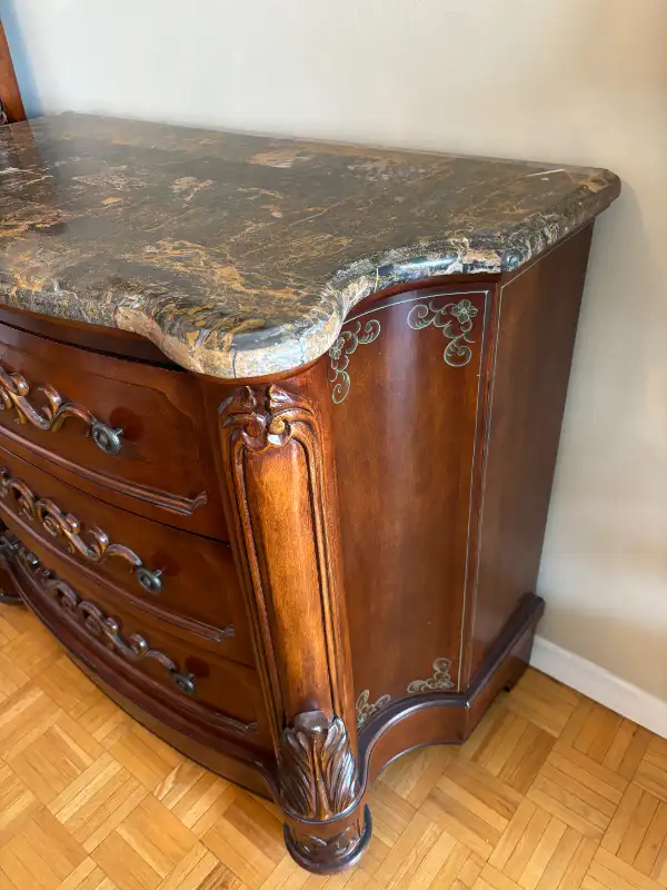 Credenza with marble top in Other in City of Toronto - Image 3
