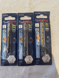 Bosch Quality different drill bits from $3 to $60.