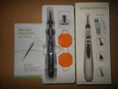 Massage Pen Electric Acupuncture Magnet Therapy Pen Acupuncture Pen Body Massage Meridian Energy Pen...