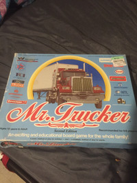 Mr Trucker board game vintage