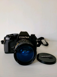 Contax 159mm SLR 35mm Film Camera  Tamron 24-48mm F/3.5-3.8 Lens
