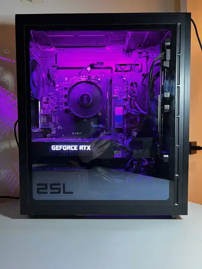 OMEN 25L Gaming PC – RTX 2060 + Ryzen 5 3600 + 16GB RAM, View more