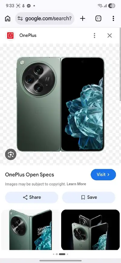 One plus open emerald green unlocked sale or trade, View more