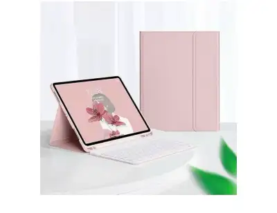 New open-box Samsung tablet keyboard case is designed for Galaxy Tab S7, S8, and S9 models, as well...