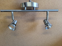 Brand New Two Head Track Light Fixtures
