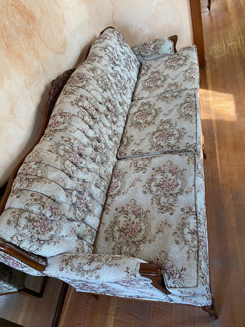 Vintage French Provincial Couch and Chair Couches & Futons