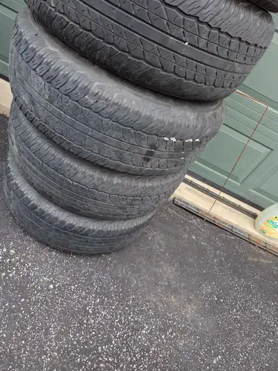 These pre-owned Hankook tires are ready for their next journey and still have plenty of tread life l...