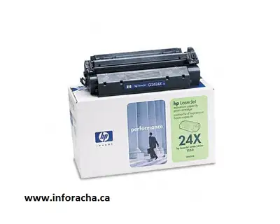 Cartouche toner HP Q2624X – LaserJet 1150 – Neuf, View more