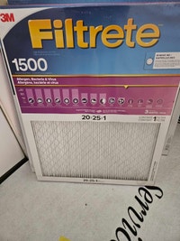 3M Filtrete 1500 Furnace Filter 20 x 25 x 1 Edmonton Edmonton Area Preview