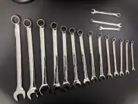 Mastercraft Combo Wrench Set - Imperial (1" to 1/4")