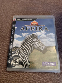Afrika for Sony PlayStation 3 PS3 CIB VERY RARE. Mint Condition