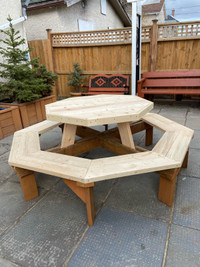 Octagon Picnic table 