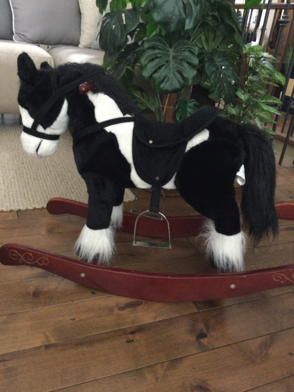 Plush Ride On Rocking Horse in Toys & Games in Penticton - Image 2