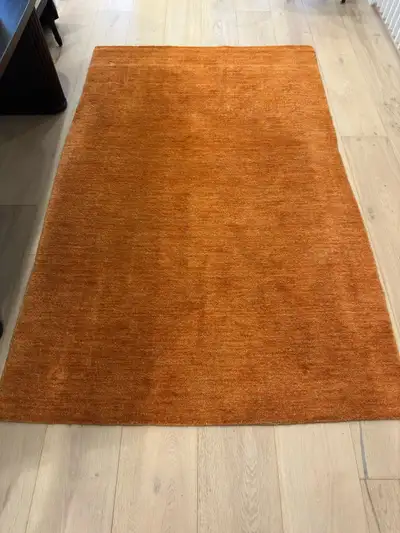 Pottery Barn hand knotted 100% wool rug. Excellent condition. Looks new. From a house with no smokin...