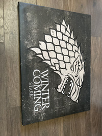 Winter is coming game of thrones wall picture 