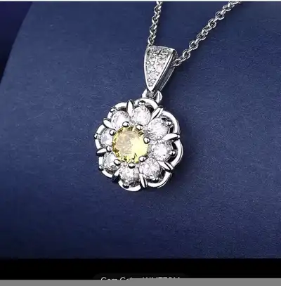S925 silver necklace new, View more
