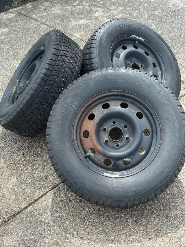 Winter Tires and Rims 245 70 R17” | Tires & Rims | Calgary | Free local ...