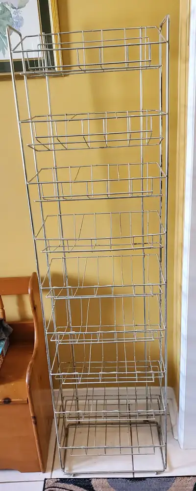 9 Shelf Metal Retail Display Rack, View more
