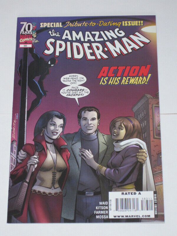 Marvel Comics Amazing Spider-Man#583 President Obama comic book in Comics & Graphic Novels in City of Toronto