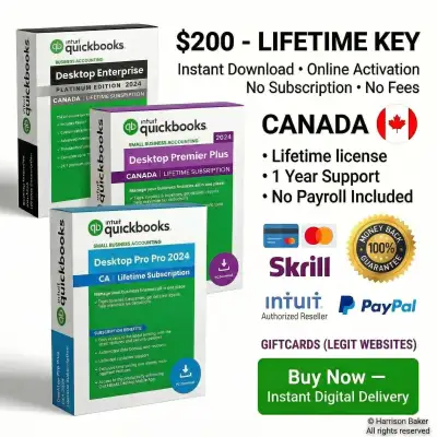QuickBooks 2024 Desktop – Lifetime License | Instant Digital Key, View more