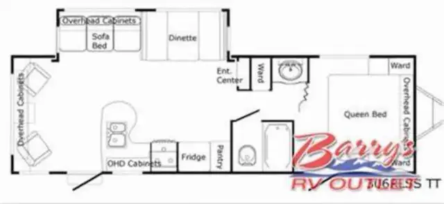 2007 30’ Tango Travel Trailer in Travel Trailers & Campers in Nelson - Image 11