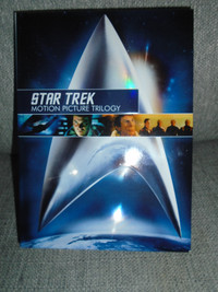 Collector’s Edition Star Trek Motion Picture Trilogy on DVD $15.